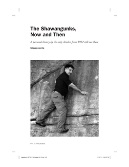 The Shawangunks, Now and Then