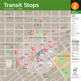 Powell St. Transit Stops