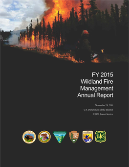 Fiscal Year 2015 Wildland Fire Management Annual Report