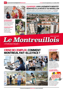 Crise De L'emploi :Comment Montreuil Fait-Elle Face ?