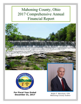 Mahoning County, Ohio 2017 Comprehensive Annual Financial