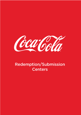 Redemption/Submission Centers Contact Details of 2014 FIFA World Cup NCP Redemption/ Submission Centers