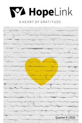 Hopelink a HEART of GRATITUDE