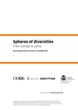 Spheres of Diversities from Concept to Policy