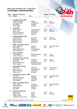 16-05-09 24H Vorläufige Teilnehmerliste