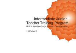 Intermediate Junior Teacher Training Program B.K.S