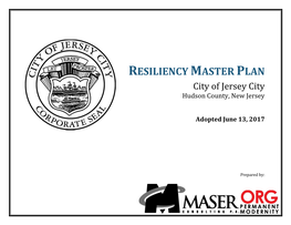 Jersey City Resiliency Master Plan