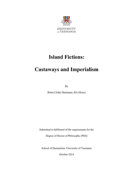 Island Fictions : Castaways and Imperialism