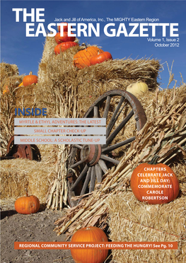 EASTERN GAZETTE Volume 1, Issue 2 October 2012