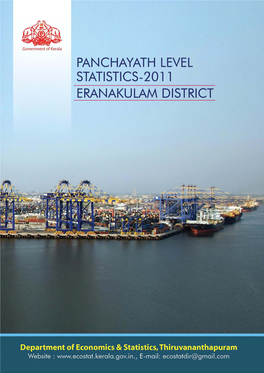 Report on Panchayath Level Statistics 2011
