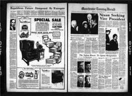 SPECIAL SALE President Nixon Sought the a Nominee to Succeed a Meeting the President Had After Talking with the Counsel of Republicans and Agnew