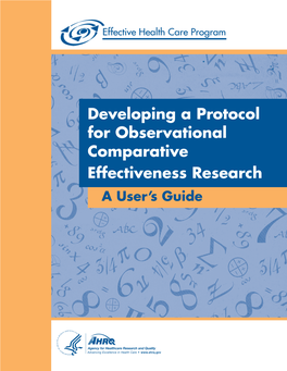 Developing a Protocol for Observational Comparative