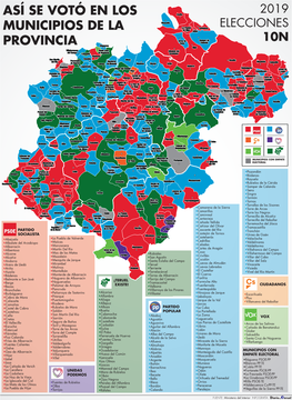 Mapa Electoral 10N 2019