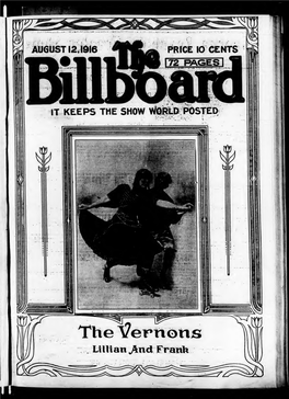 The Billboard 1916-08-12: Vol 28 Iss 33