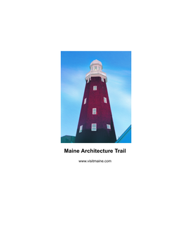 Maine Architecture Trail