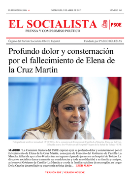 El Socialista Prensa Y Compromiso Político