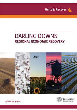 Darling Downs Regional Economic Recovery Plan