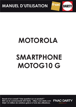 Motorola Smartphone Motog10 G