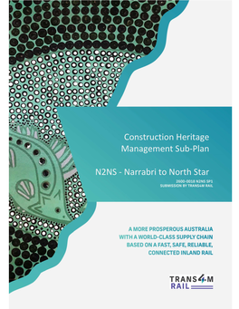 Construction Heritage Management Sub-Plan N2NS