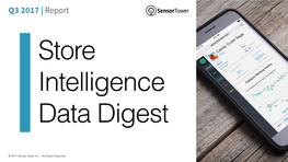 Q3 2017 | Report Store Intelligence Data Digest