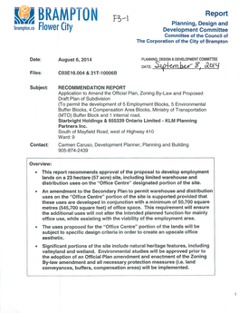 Planning, Design and Development Committee Item F3 for September 8