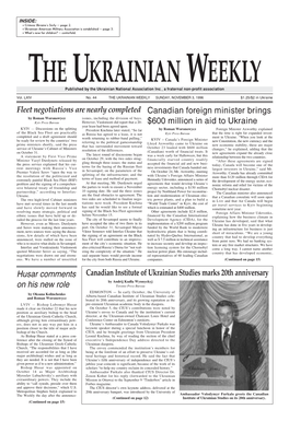 The Ukrainian Weekly 1996, No.44