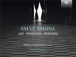 Salve Regina LEO · PERGOLESI · PORPORA