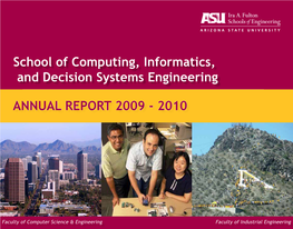 School of Computing, Informatics, and Decision Systems Engineering