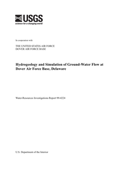 Hydrogeology and Simulation of Ground-Water Flow at Dover Air Force Base, Delaware