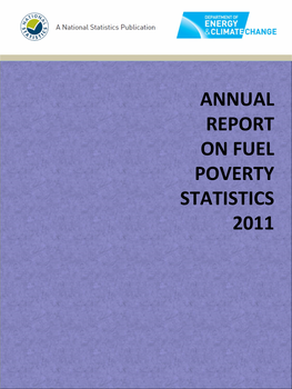 Annual Report on Fuel Poverty Statistics 2011