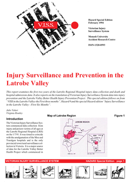Injury Surveillance and Prevention in the Latrobe Valley