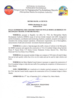 Pangasiwaan Sa Pagpapaunlad Ng Kalakhang Maynila (Metropolitan Manila Development Authority)