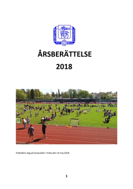 Årsberättelse 2018