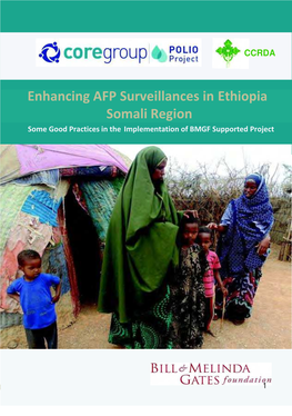 Enhancing AFP Surveillances in Ethiopia Somali Region Some Good Practices in the Implementation of BMGF Supported Project