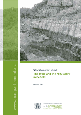 Stockton Revisited: the Mine and Regulatory Minefield