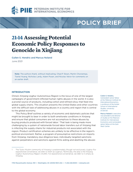 As Marcus Noland and I Argue in Our Recent PIIE Policy Brief