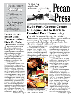 February 2012 Pecan Press