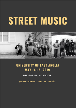 Draft Programme for Street Music Conference 08.05.09