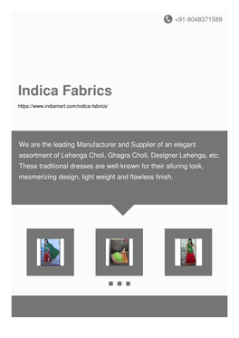 Indica Fabrics