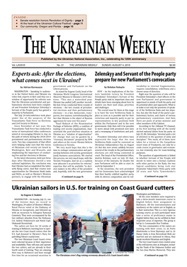 The Ukrainian Weekly, 2019