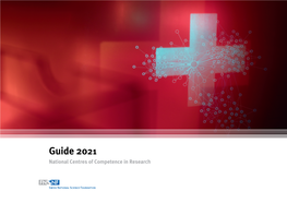 Guide 2021 National Centres of Competence in Research Table of Contents