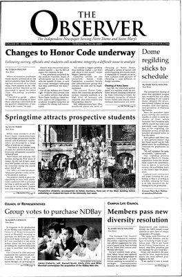 THE Changes to Honor Code Underway