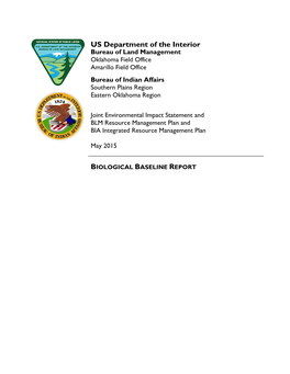 Biological Baseline Report (OKT RMP)
