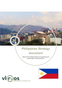 Philippines Country Strategy Formulation Process 7 2.1.2
