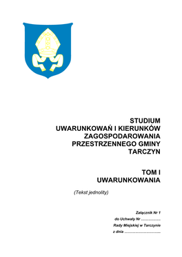 Zmiana Studium Uwarunkowań I Kierunków