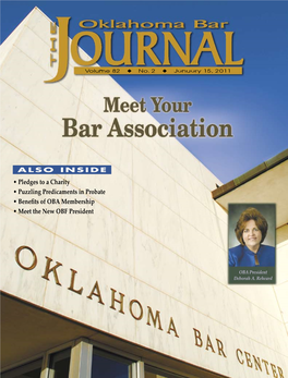 Oklahoma Bar Journal Theme Issue