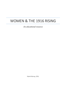 Women & the 1916 Rising