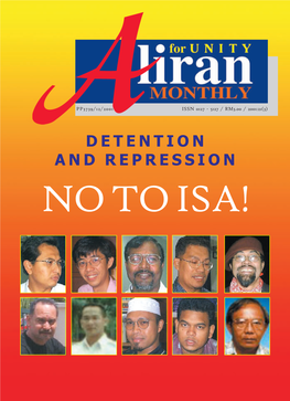Detention and Repression No to Isa!