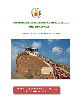 Deputy Director of Statistics, Tiruchirappalli