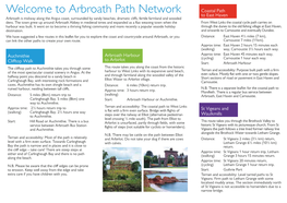 Arbroath Path Network Network Path Arbroath to Welcome